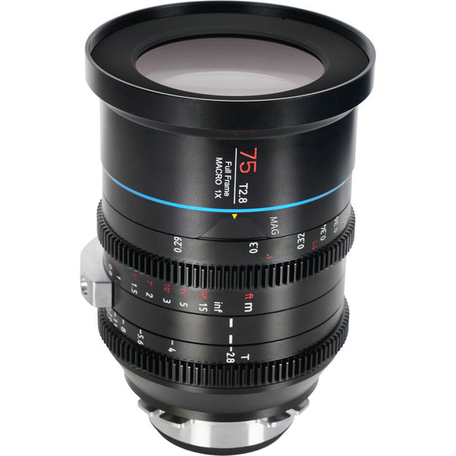 Sirui Jupiter 75mm T2.8 Lente Macro Cine Full-Frame Canon EF 13 Iris 92mm