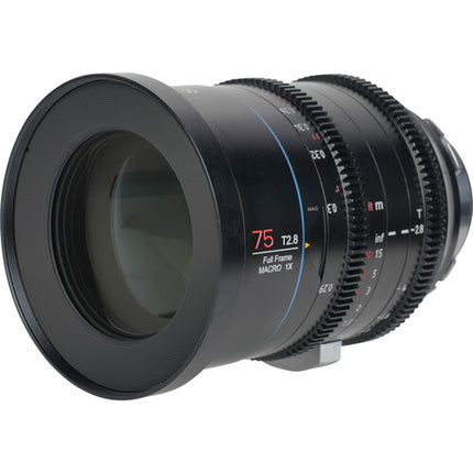 Sirui Jupiter 75mm T2.8 Lente Macro Cine Full-Frame Canon EF 13 Iris 92mm
