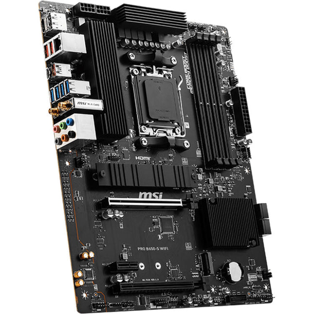MSI PRO B650-S WIFI Placa Base ATX Socket AM5 DDR5 7200 Wi-Fi 6E