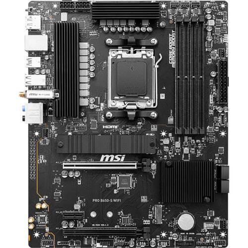 MSI PRO B650-S WIFI Placa Base ATX Socket AM5 DDR5 7200 Wi-Fi 6E