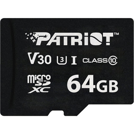 Patriot 64GB VX Series microSDXC UHS-I V30 Clase 10 90MB/s