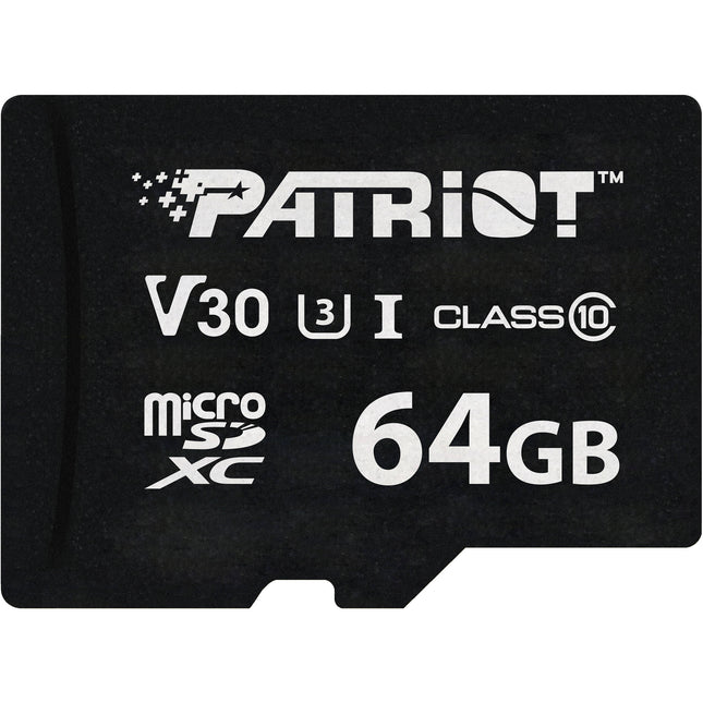 Patriot 64GB VX Series microSDXC UHS-I V30 Clase 10 90MB/s
