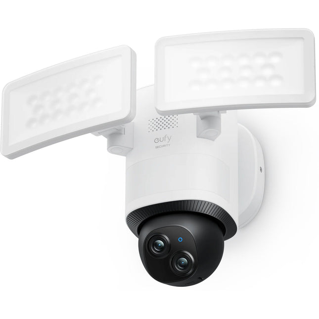 eufy Security E340 Cámara Dual con Floodlight 2000 Lúmenes y Pan-tilt 360°