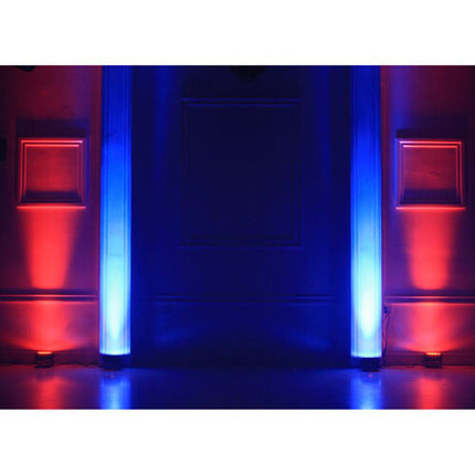 Eliminator Lighting Mega Par Profile EP Luz de Lavado LED RGB+UV 107 LEDs 30° Ángulo de Haz