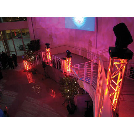 Eliminator Lighting Mega Par Profile EP Luz de Lavado LED RGB+UV 107 LEDs 30° Ángulo de Haz