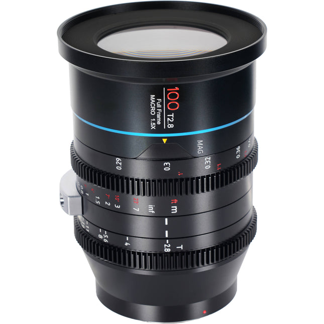 Sirui Jupiter 100mm T2.8 Lente Macro Cine Full-Frame 1.5:1 Canon EF 92mm Filtro