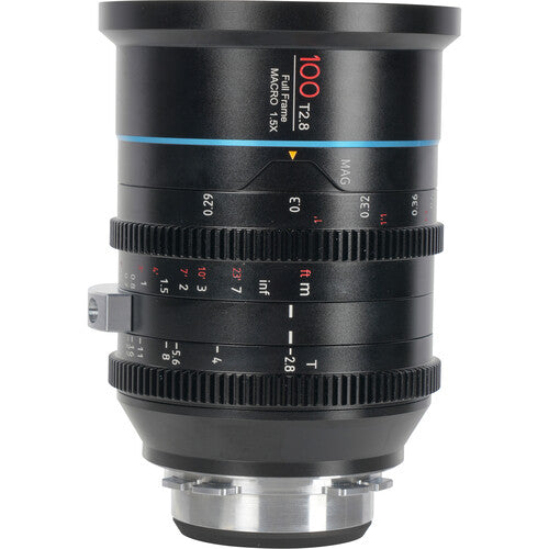 Sirui Jupiter 100mm T2.8 Lente Macro Cine Full-Frame 1.5:1 Canon EF 92mm Filtro