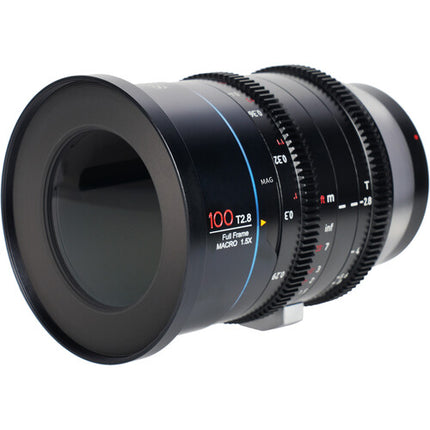 Sirui Jupiter 100mm T2.8 Lente Macro Cine Full-Frame 1.5:1 Canon EF 92mm Filtro