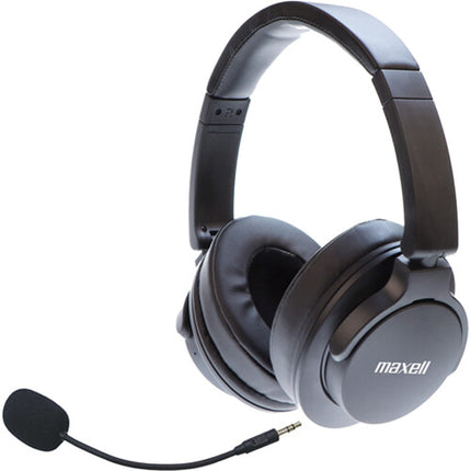 Maxell Bass 13 Auriculares Inalámbricos con Cancelación Activa y Micrófono Desmontable