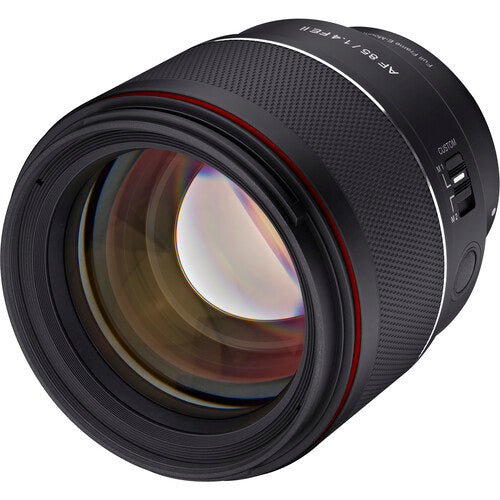 Samyang AF 85mm f1.4 FE II lente para Sony E con diafragma 9 hojas y motor STM
