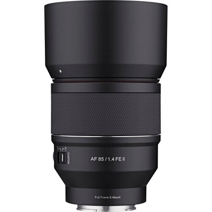 Samyang AF 85mm f1.4 FE II lente para Sony E con diafragma 9 hojas y motor STM