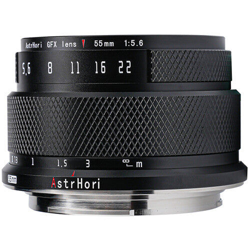 AstrHori 55mm f5.6 Objetivo Medio Formato 43mm Equivalente ISO Fujifilm G
