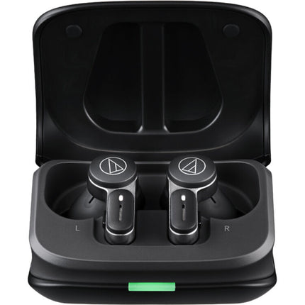 Audio-Technica ATH-TWX7 Auriculares Inalámbricos con Cancelación de Ruido 5.8mm y Estuche de Carga inalámbrica