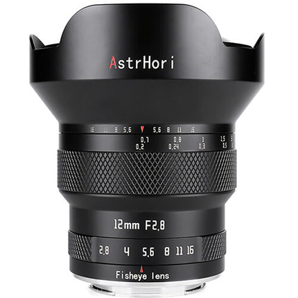 AstrHori 12mm f2.8 objetivo ojo de pez Full Frame ángulo 185° para Canon RF
