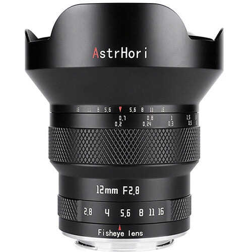 AstrHori 12mm f2.8 Lente Ojo de Pez Leica L Full Frame 185° Ángulo