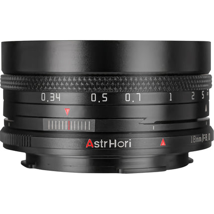 AstrHori 18mm f8 Objetivo Shift Gran Angular Full Frame Leica L Negro