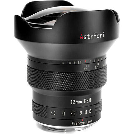 AstrHori 12mm f2.8 Lente Ojo de Pez Leica L Full Frame 185° Ángulo