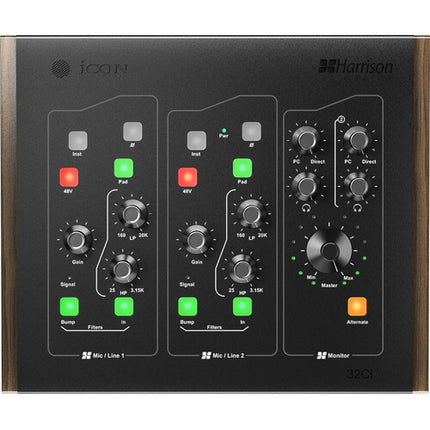 Icon Pro Audio Harrison 32Ci Interfaz de Audio MIDI USB-C 24-bit 192 kHz