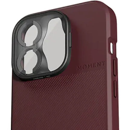 Moment CineBloom Filtro Snap-On para iPhone 15 Pro Pro Max Difusión 20% vidrio óptico japonés