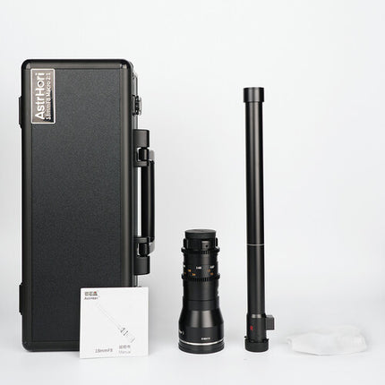 AstrHori 18mm f/8 Lente Macro Sonda L-Mount APS-C 2x Magnificación LED