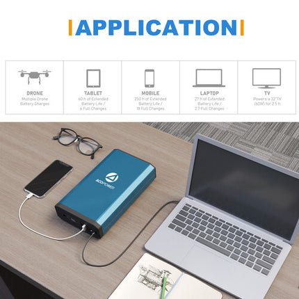 ACOPower HY-X230 Estación de Energía Portátil 193Wh 52000mAh USB-C