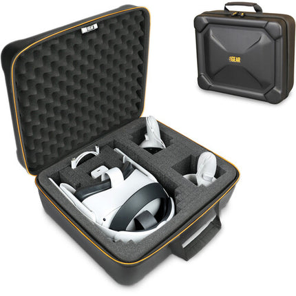 Funda rígida USA GEAR HXP para Oculus Quest con interior personalizable y exterior resistente al agua
