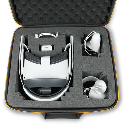 Funda rígida USA GEAR HXP para Oculus Quest con interior personalizable y exterior resistente al agua