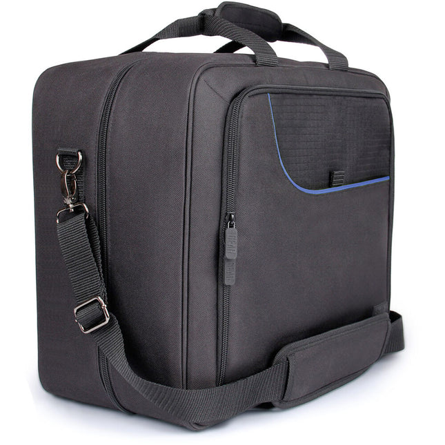 USA GEAR S23 Estuche de Viaje para Consola PlayStation 5 Azul Resistente al Agua y Arañazos con Correa Ajustable