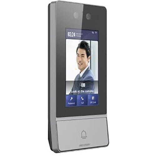 Hikvision DS-KV9503-WBE1 Estación de Videoportero Reconocimiento Facial 2MP 4.3" LCD IP65