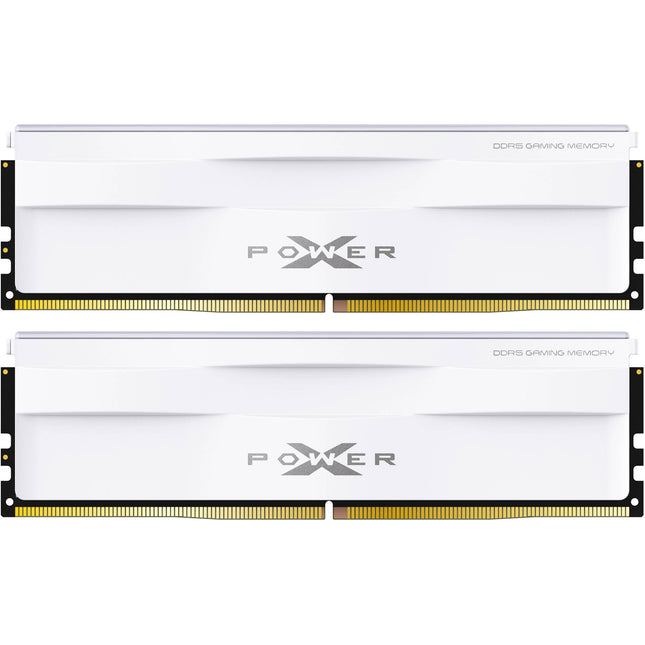 Silicon Power Zenith 6000 MT/s DDR5 32GB 2x16GB Memoria para PC Blanca