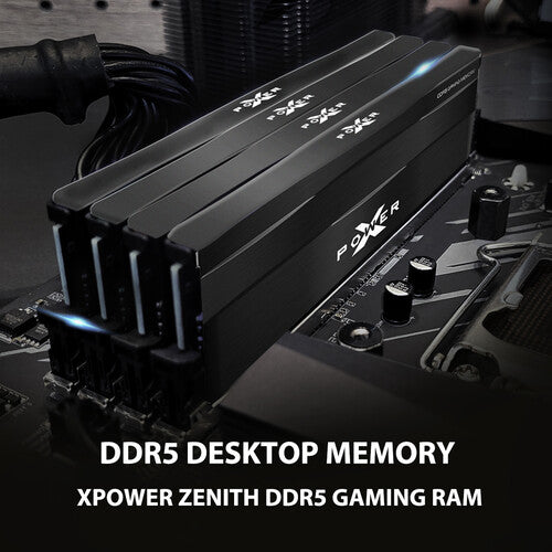 Silicon Power Zenith 64GB DDR5 6000 MT/s Memoria RAM para PC 2x32GB