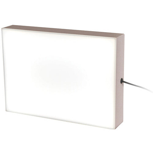 Porta-Trace Gagne Caja de Luz LED 6x6" Marco de Plástico ABS Blanco