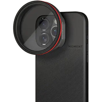 Moment 67mm Adaptador de Filtro para iPhone 15 Pro y Pro Max Snap-On