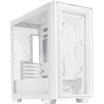 ASUS A21 Caja Mid-Tower Blanca Compatible Micro-ATX Mini-ITX Panel Lateral Ventana