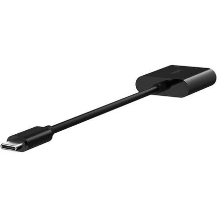 Belkin RockStar Adaptador Audio 3.5mm y Carga USB-C 60W Passthrough