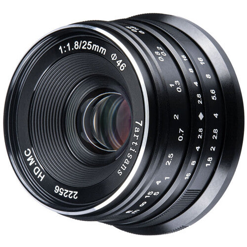 7Artisans 25mm f1.8 Objetivo Manual para Nikon Z APS-C 37.5mm