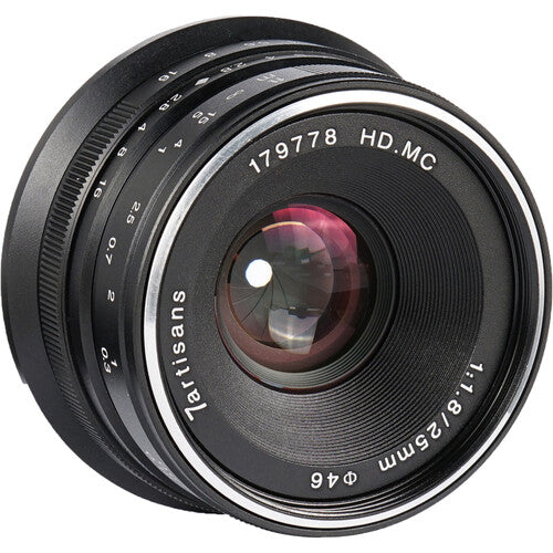 7Artisans 25mm f1.8 Objetivo Manual para Nikon Z APS-C 37.5mm