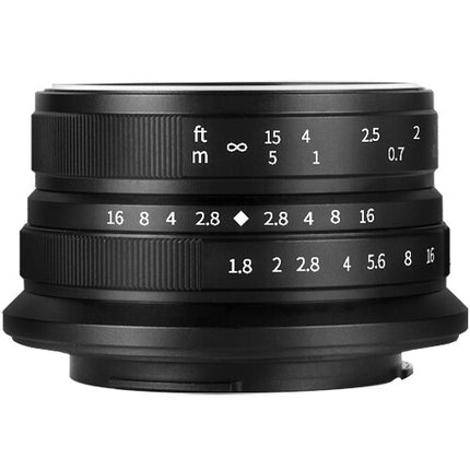 7Artisans 25mm f1.8 Objetivo Manual para Nikon Z APS-C 37.5mm