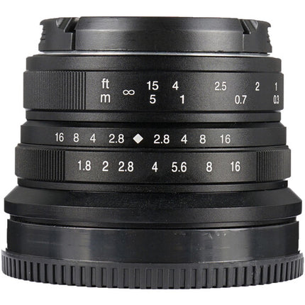 7Artisans 25mm f1.8 Objetivo Manual para Nikon Z APS-C 37.5mm