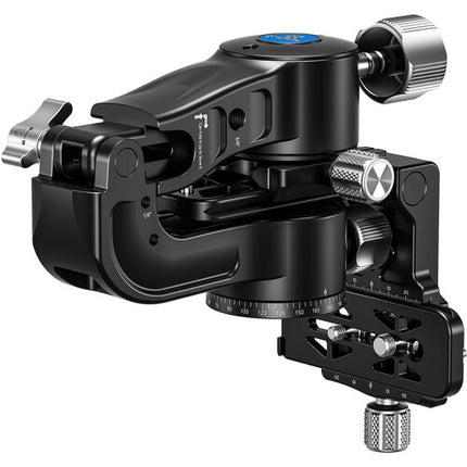 Leofoto PG-2 Cabezal Gimbal Plegable Capacidad 55 lb Altura 8.6" con QR y Estuche