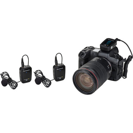 Saramonic Blink 500 ProX B2R Sistema Micrófono Lavalier Inalámbrico Dual 2.4 GHz Negro