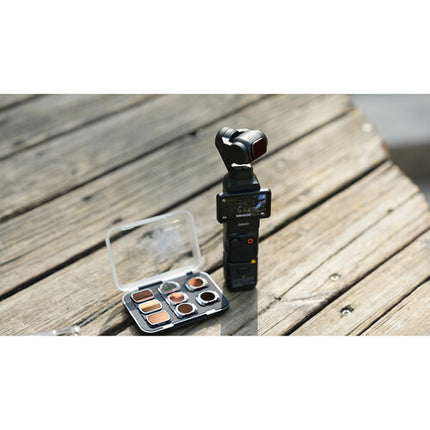 Freewell Kit de Filtros para DJI Osmo Pocket 3 ND8 ND64 PL 8 Piezas