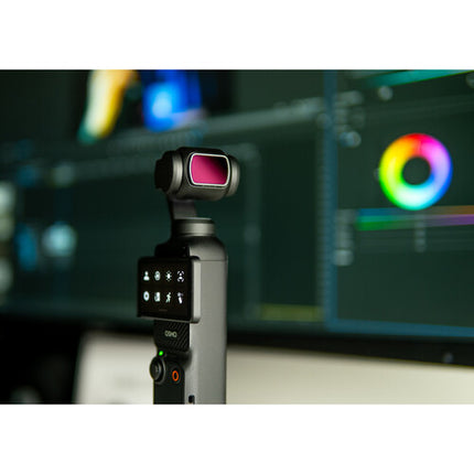 Freewell ND4 Filtro de Densidad Neutra 2 Stop para DJI Osmo Pocket 3 vidrio multicoat