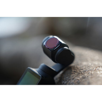 Freewell Filtro ND8 Polarizador para DJI Pocket 3 3 Stops Vidrio Multicapa con Estuche Protector