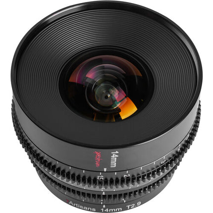 7Artisans Spectrum 14mm T2.9 Objetivo Cine Full Frame 82mm Filtro