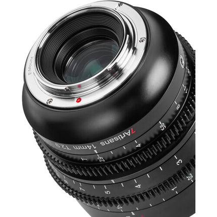 7Artisans Spectrum 14mm T2.9 Lente Cine Prime con Filtro 82mm y 15.7" Distancia Mínima