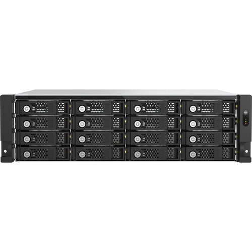 QNAP TL-R1600PES-RP Gabinete JBOD 16 Bahías SATA III 8000 MB/s 550W Dual Fuente