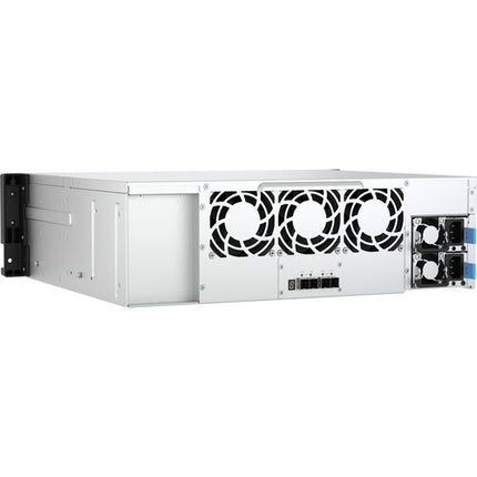 QNAP TL-R1600PES-RP Gabinete JBOD 16 Bahías SATA III 8000 MB/s 550W Dual Fuente