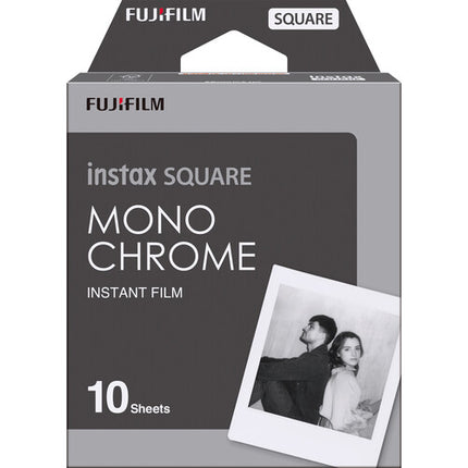 FUJIFILM instax SQUARE Película Instantánea Monocromo 10 exposiciones 3.4x2.8"