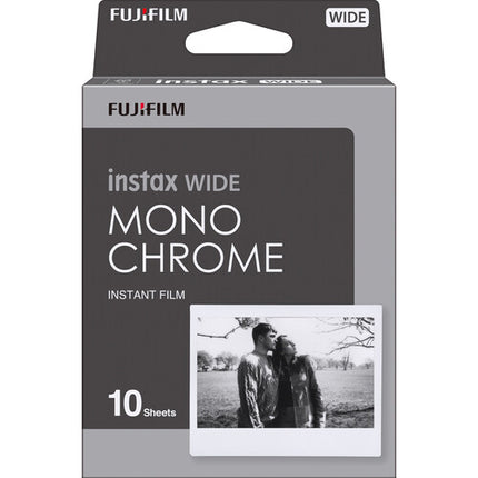 FUJIFILM instax Wide Película Instantánea Monocromo ISO 800 10 Exposiciones